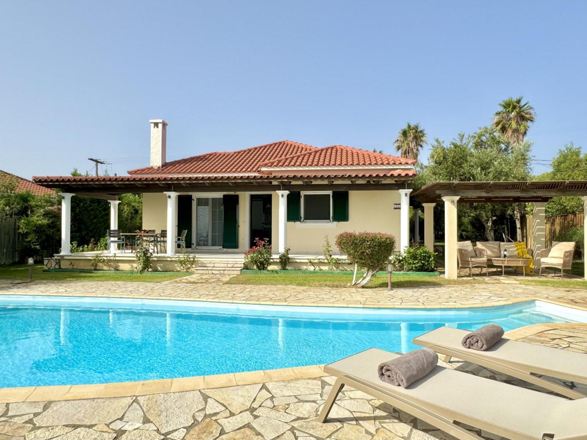 Villa Afroditi, Spartia, Kefalonia Livathos  Bagian luar foto