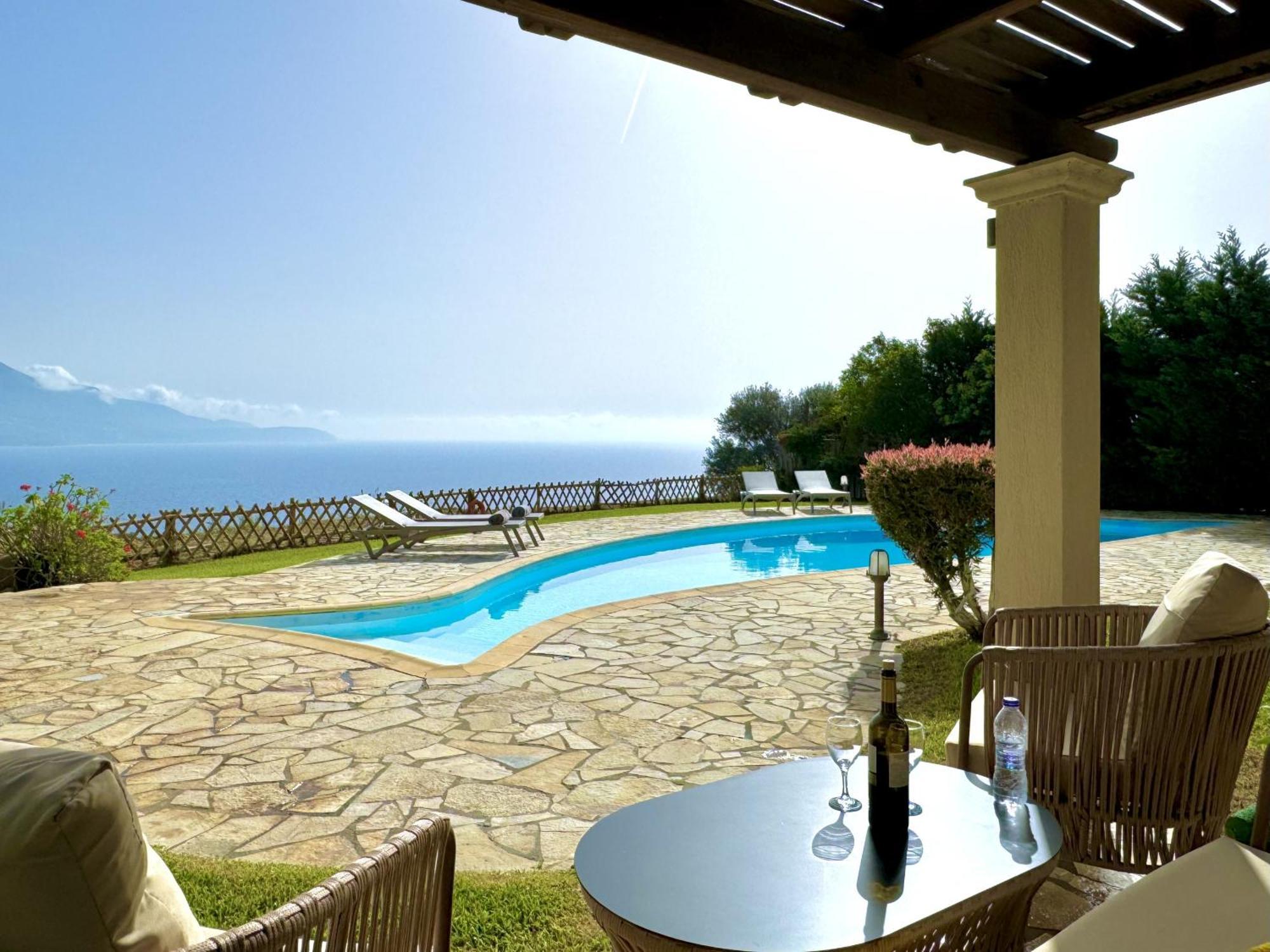 Villa Afroditi, Spartia, Kefalonia Livathos  Bagian luar foto